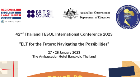 Conference program of the 42nd Thailand TESOL International Conference 2023 is now available!